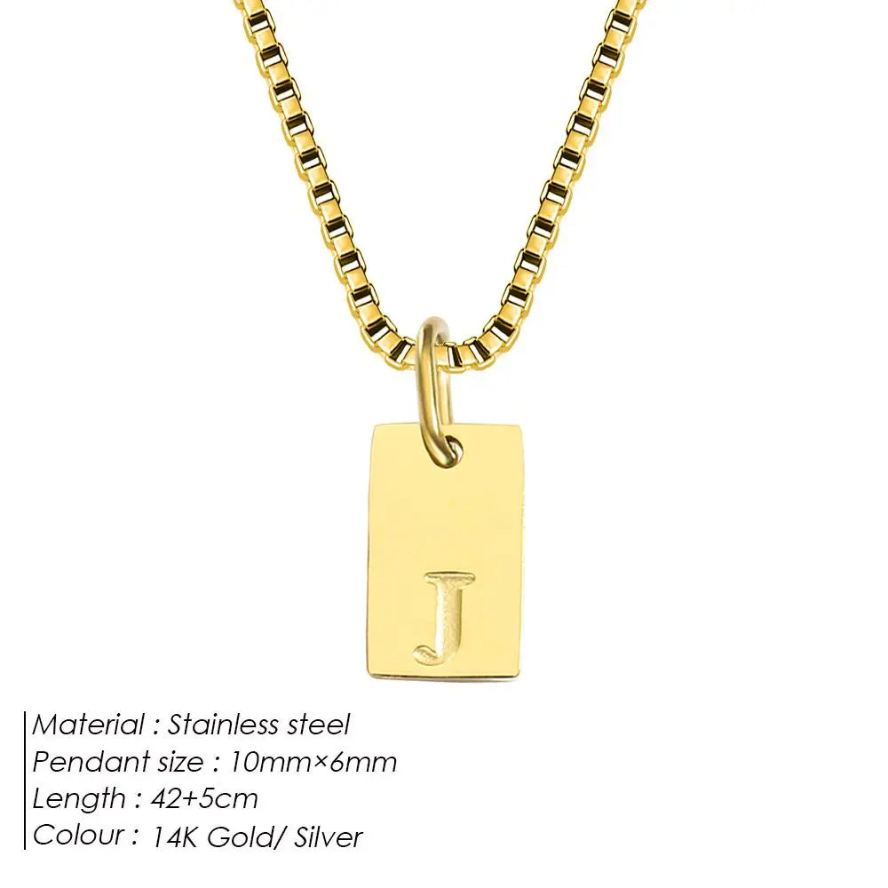 OMEN™ Initial Plate Necklace